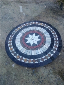 Slate Mosaic Medallion for Floor,Table Top,Wall