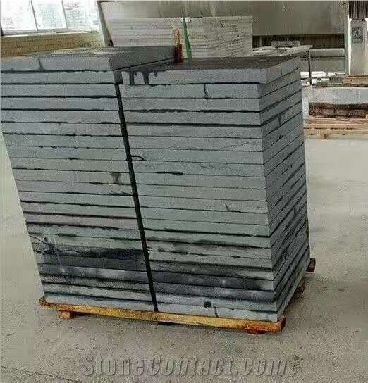 Black Basalt Tiles Flamed