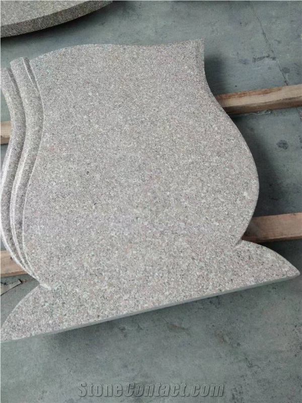 G635 Granite Poland Tombstone