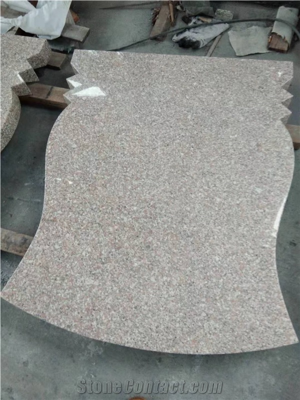 G635 Granite Poland Tombstone