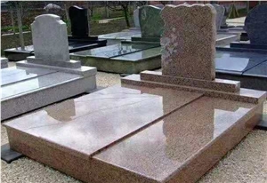 Red Granite Tombstone,Headstone,Gravestone