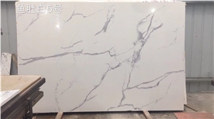 Artificial Marble Slab White Artificial Stone