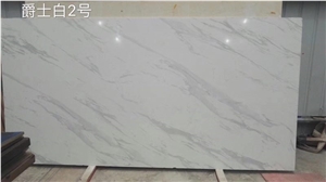 Artificial Marble Slab White Artificial Stone