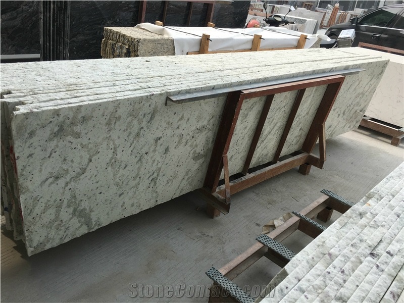 Beautiful Nutural Andromeda White Granite Slab