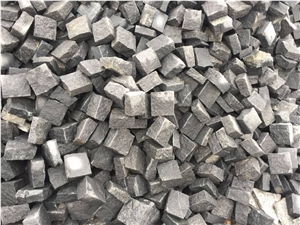 Dark Grey Granite Cobble Stone