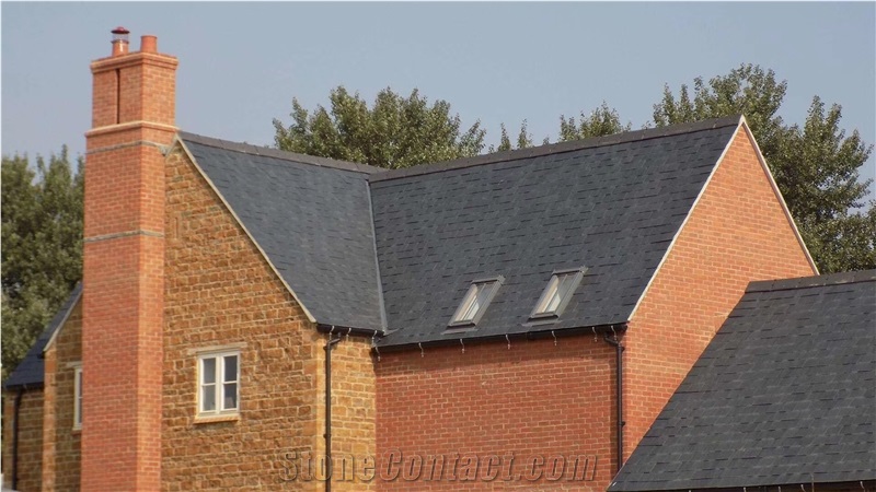 Roofing Slates, Black Slate Tiles for Roofs