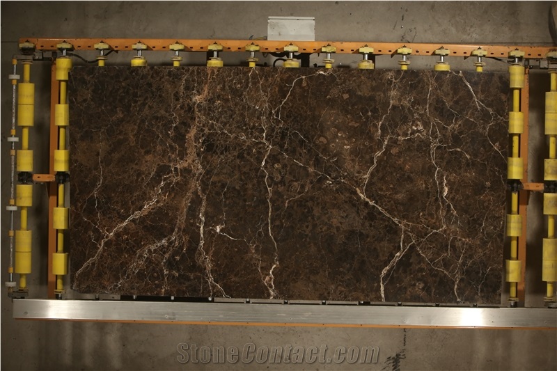 Polished Dark Emperador Slabs 2cm