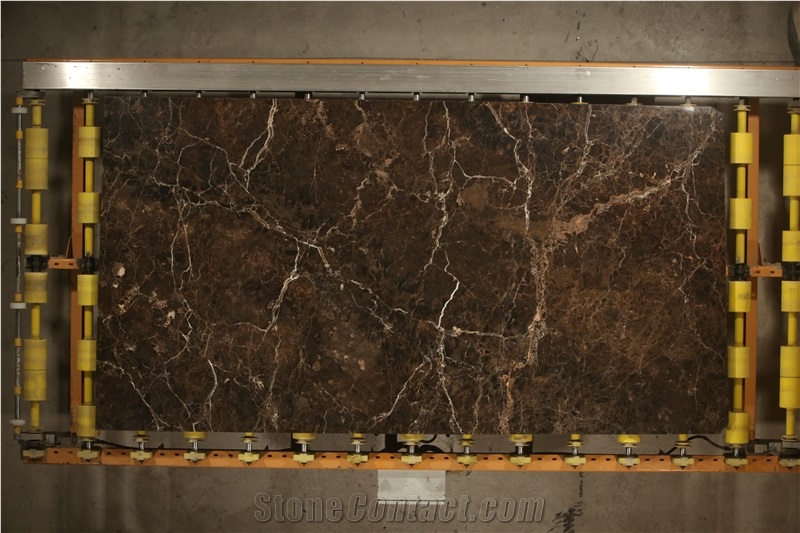Polished Dark Emperador Slabs 2cm