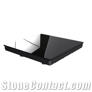 Black Nano Glass for Vanity Top, Table Top