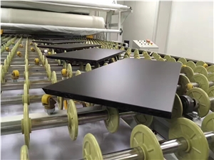Black Nano Glass for Vanity Top, Table Top