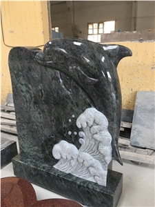 Granite Tropical Green Dolphine Monument Granite Tropical Green Dolphine Monument