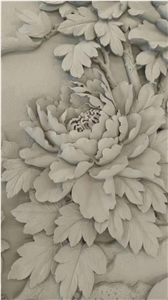 Natural Stone Granite Engraving Wall Relief