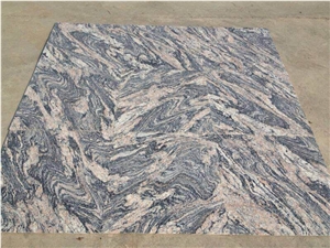 New Sand Wave ,China Juparana Slabs and Tiles