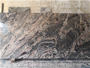 New Sand Wave ,China Juparana Slabs and Tiles