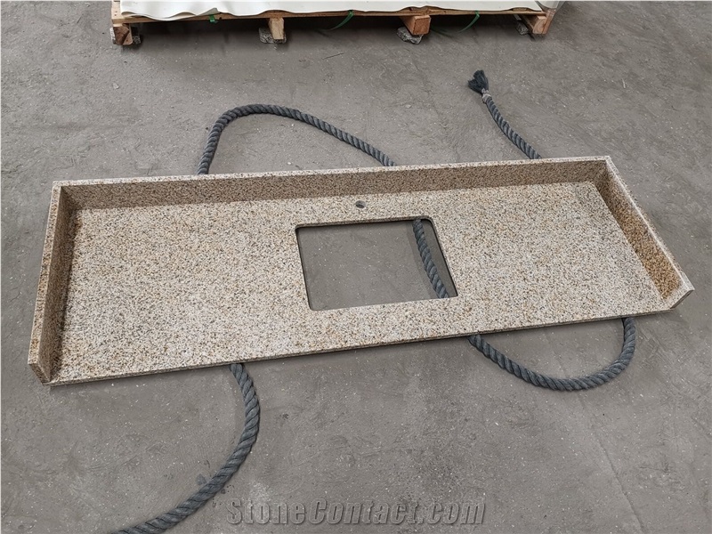 Yellow Granite Kitchen Counter Tops