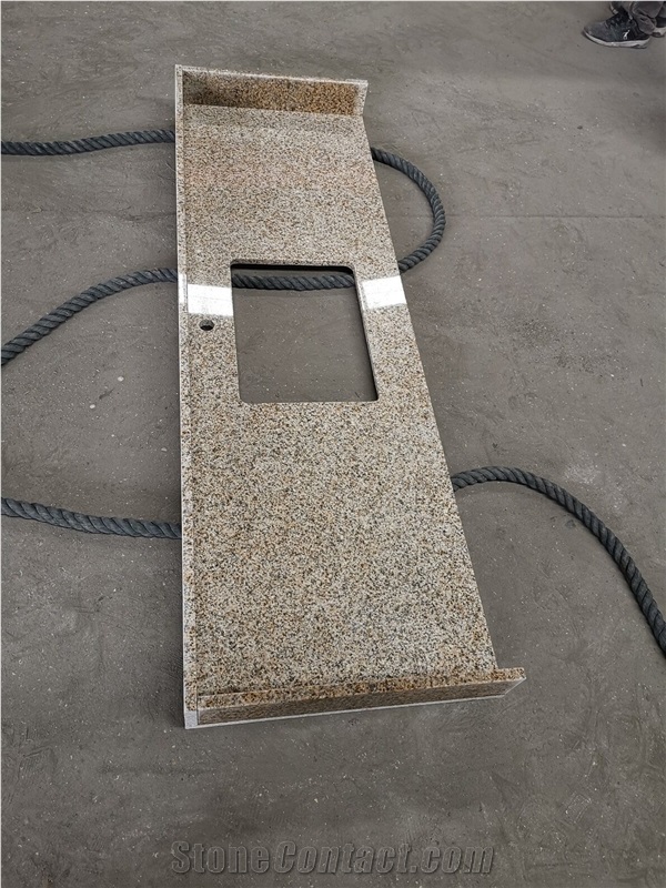 Yellow Granite Kitchen Counter Tops