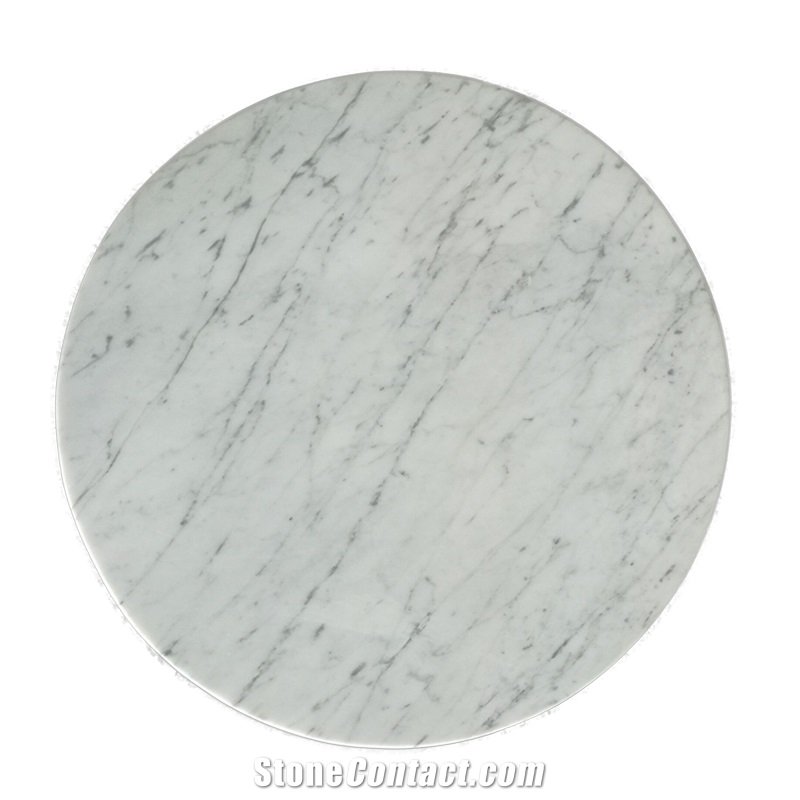 Customized Home Use Carrara Coffee Marble Table