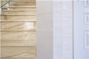 Breccia Sarda Marble Stair