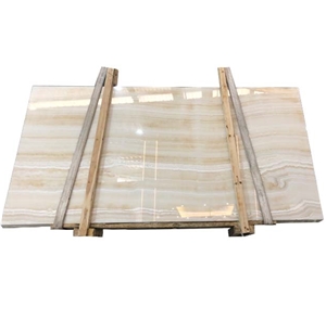 Akdag Vanilla Ivory Onyx with 1.8 cm Polished Slab