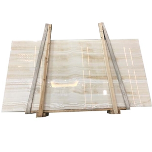 Akdag Vanilla Ivory Onyx with 1.8 cm Polished Slab