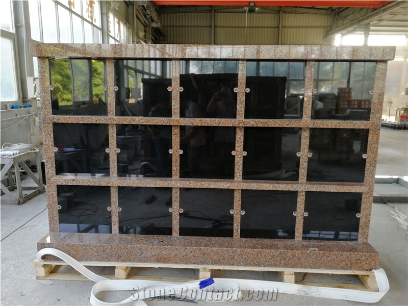 Europe G562 Pink 15 Niches Columbarium