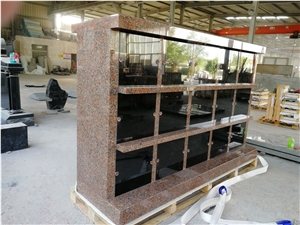 Europe G562 Pink 15 Niches Columbarium
