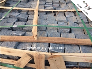 Cobblestone Paving G654 Granite Cube Stone