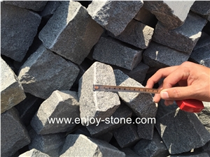 Cobblestone Paving G654 Granite Cube Stone