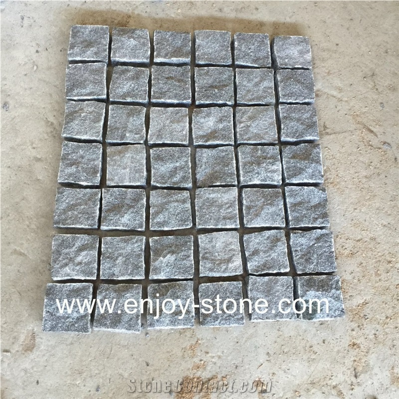 Cobblestone Paving G654 Granite Cube Stone