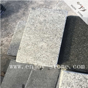 G684 Black Of Fuding,Granite Cube Stone,Tumbled