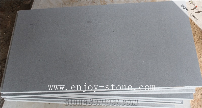 Grey Basalt,Bushhammered Tile&Slab,Natural Stone