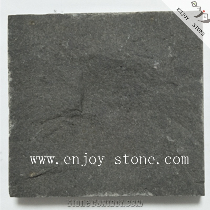 Hainan Grey Basalt,Chiseled,Floor&Wall Tile&Slab