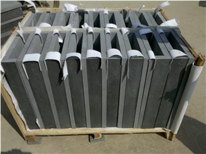 Zhangpu Black Basalt Drop Face Rebated