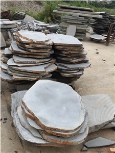 Zhangpu Bluestone Basalt Light Grey Tile Flagstone