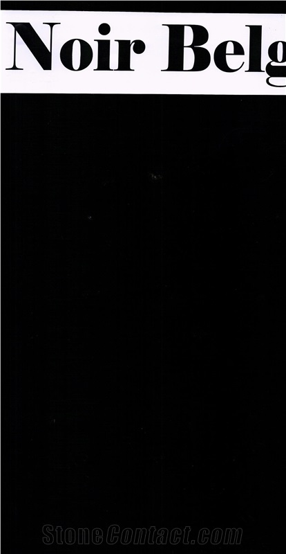 Nero Belgio- Noir Belge Limestone Slabs, Tiles