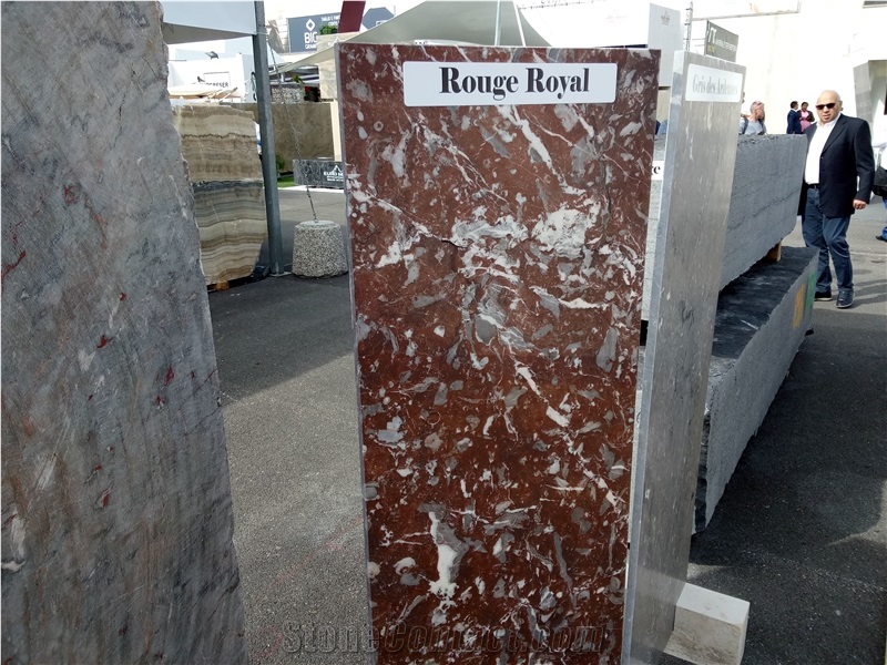 Rouge Royal Marble Slabs, Rouge Belge Marble Tiles