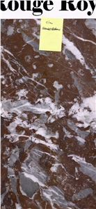 Rouge Royal Marble Slabs, Rouge Belge Marble Tiles