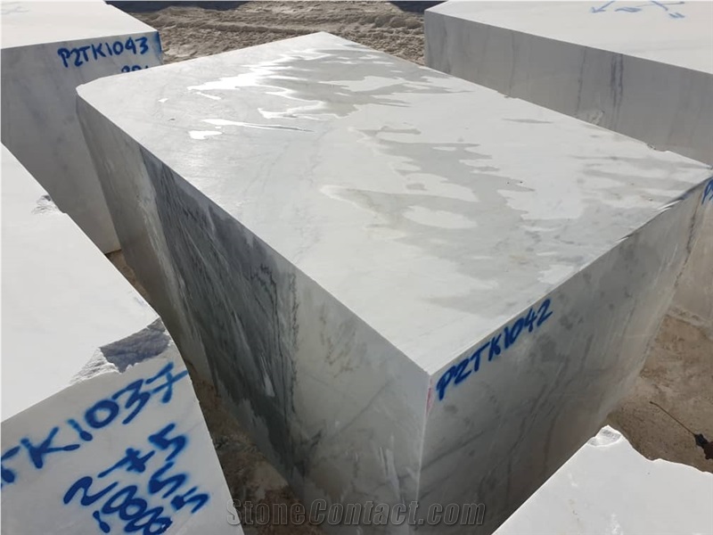 White Crystal Marble Blocks