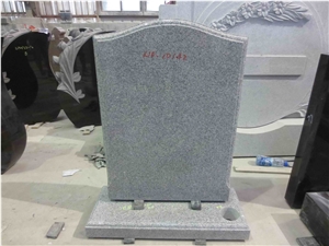 Cemetery Usage G633 Gray Granite Upright Monument