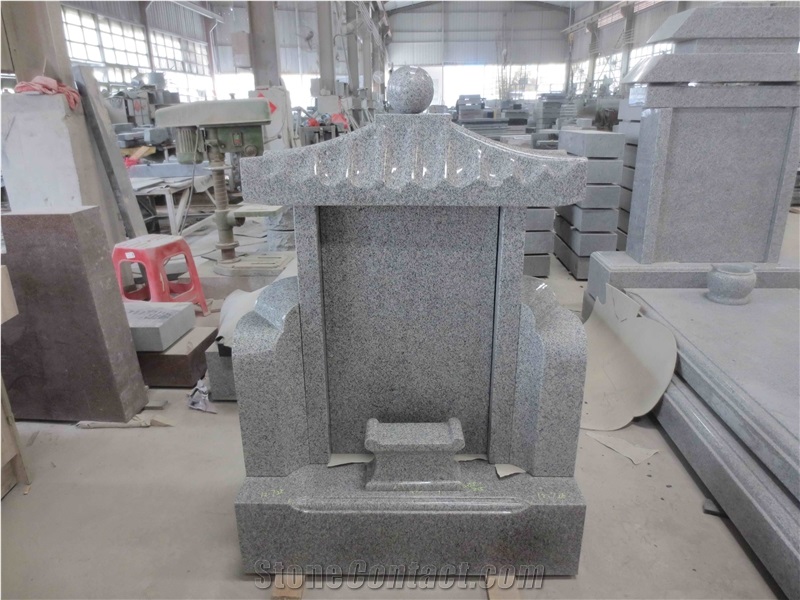 Japanese Style Cheap Granite Monument
