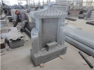 Japanese Style Cheap Granite Monument
