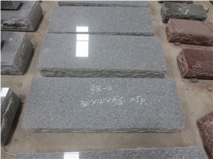 Light Grey Granite Cemetery Bevel Headstones 01