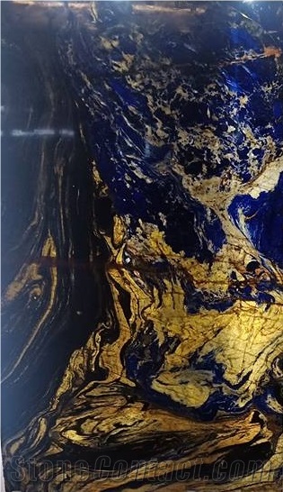 Translucent Blue Sodalite Slabs