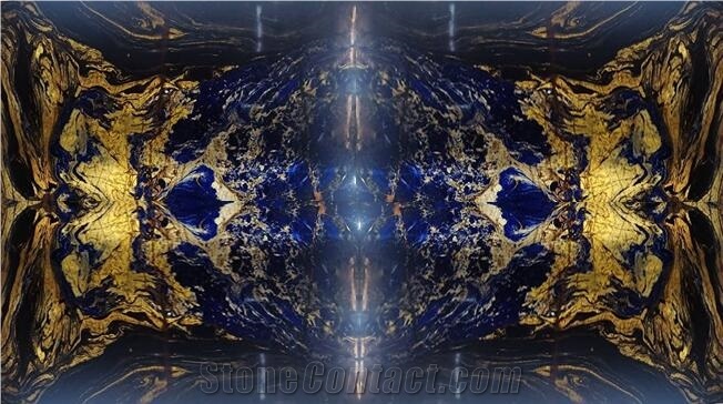 Translucent Blue Sodalite Slabs