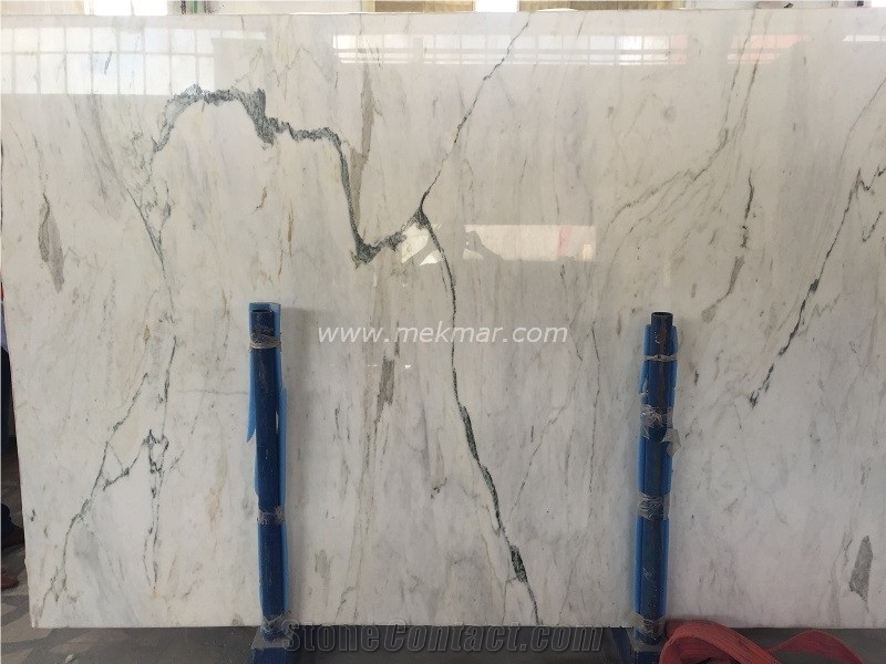 Calacatta Verde Marble Slab