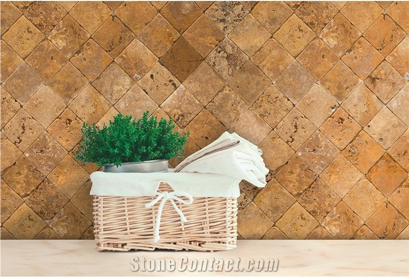 Yellow Antique Travertine