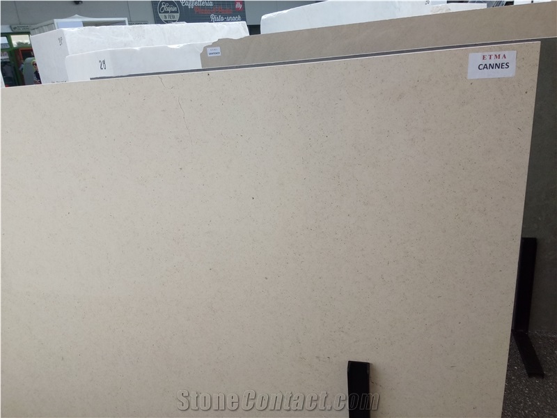 Cannes Limestone Slabs, Tiles