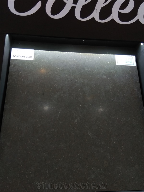 London Blue Limestone Slabs, Tiles