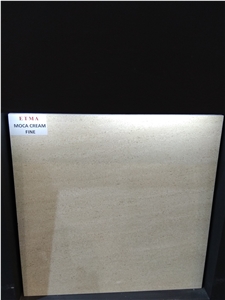Moca Cream Fine Grain Limestone Tiles, Slabs