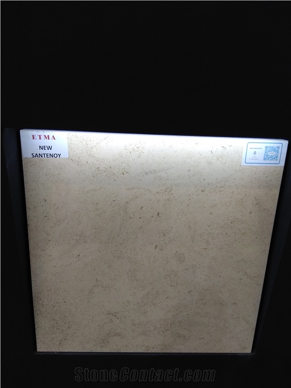New Santenoy Limestone Slabs, Tiles